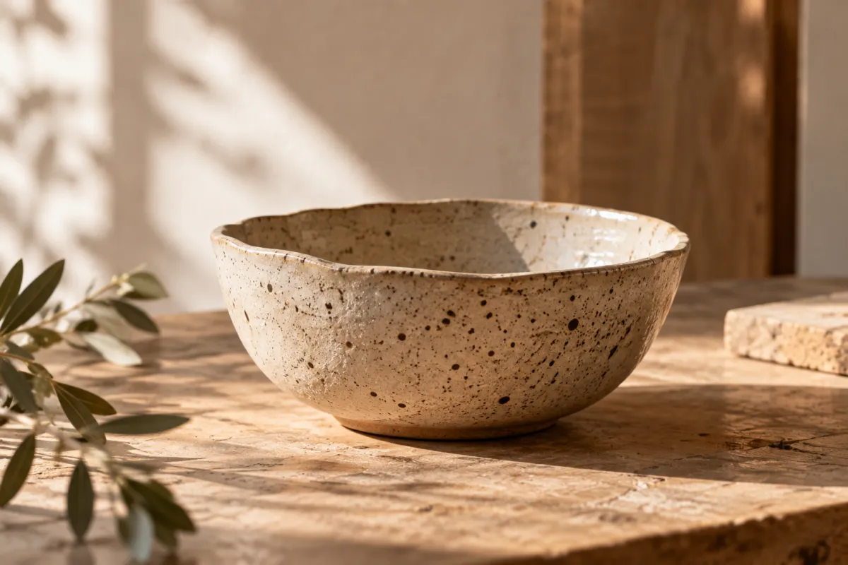 Fotografía de producto: cuenco de cerámica de POT ceramic studio — Sun Art Visual